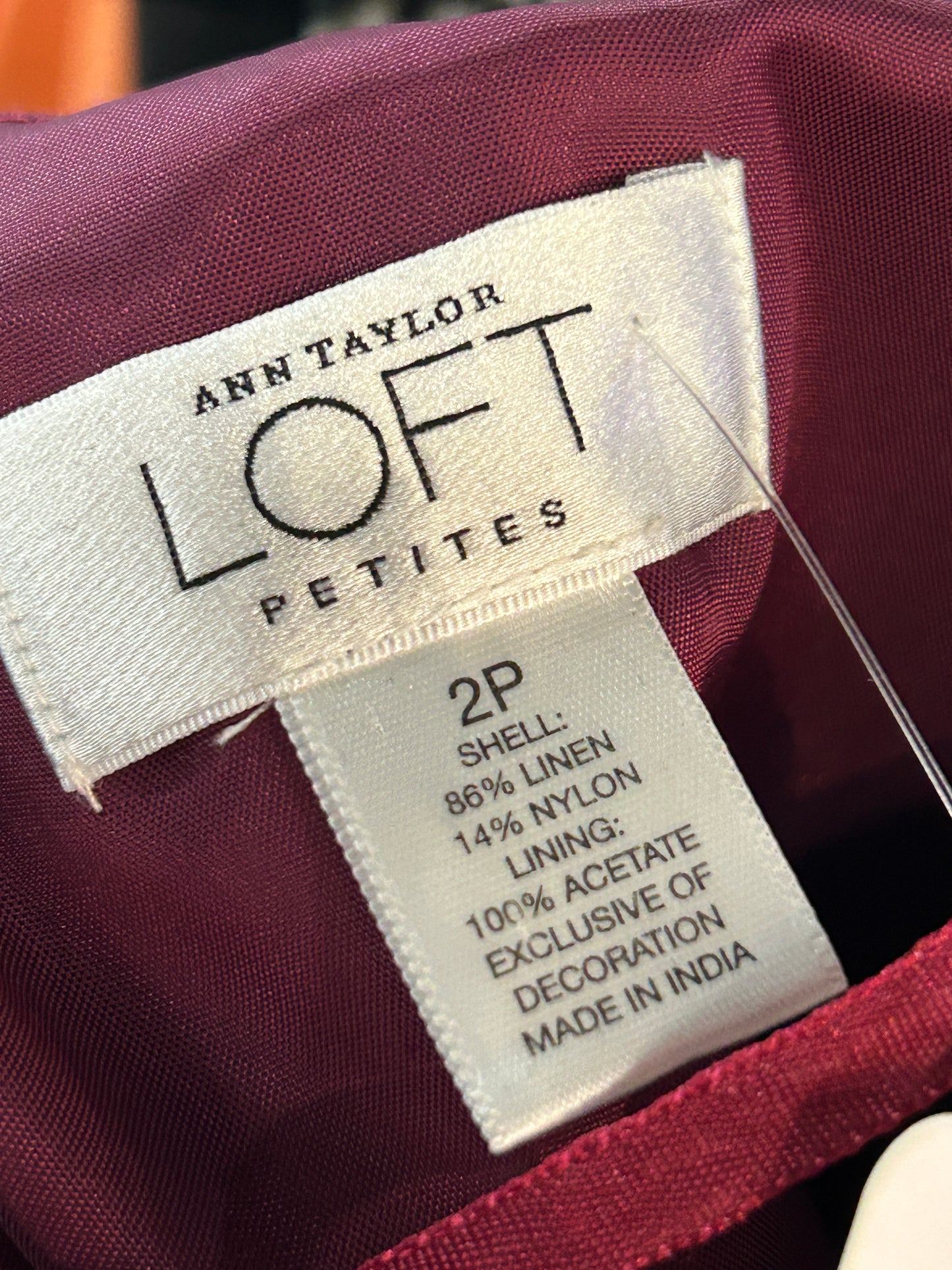 Ann Taylor Loft Strapless Mini Dress
