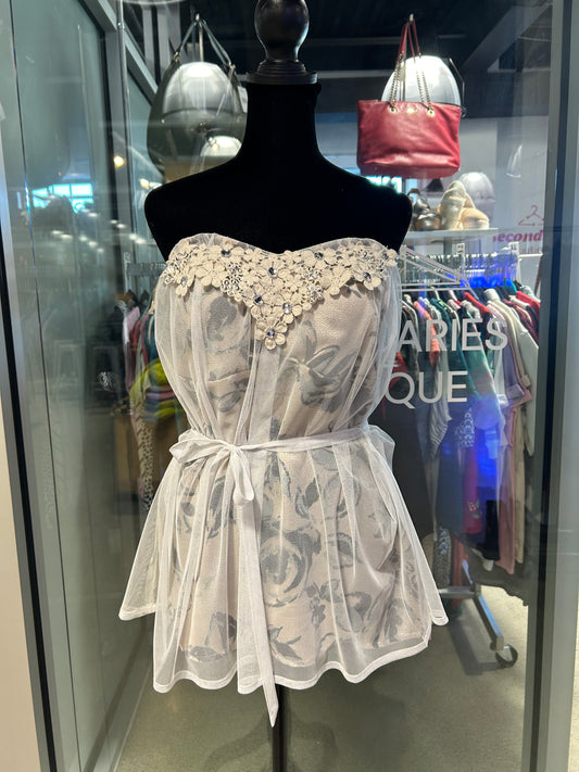 “American Rag” Strapless Blouse