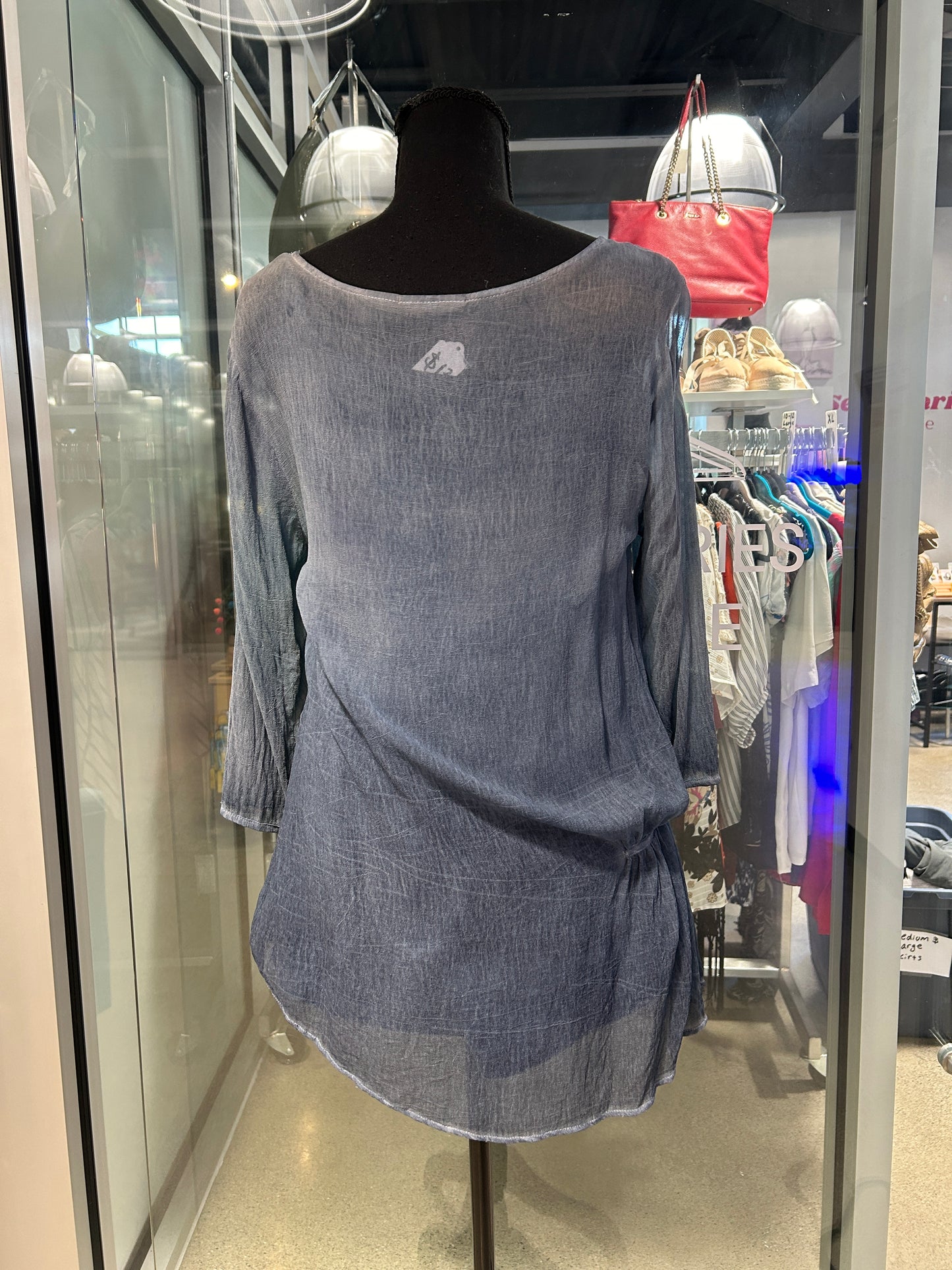 Sheer layered blouse