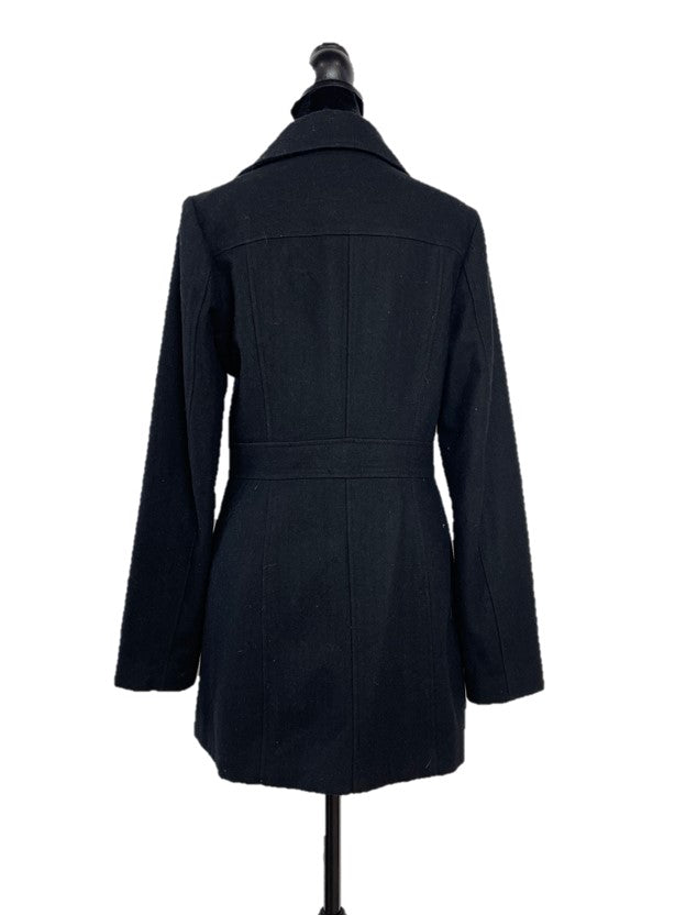 Lightweight Polyester Lined Trench With Belt Double Breasted Buttons