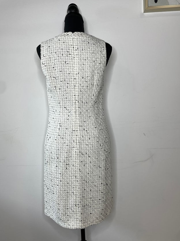 Tweed Black & White Bodycon Dress