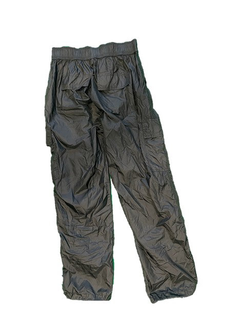 Black Parachute Buckle Pants