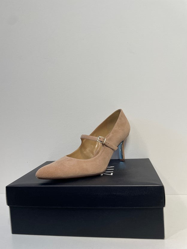 Mauve Suede High Heel