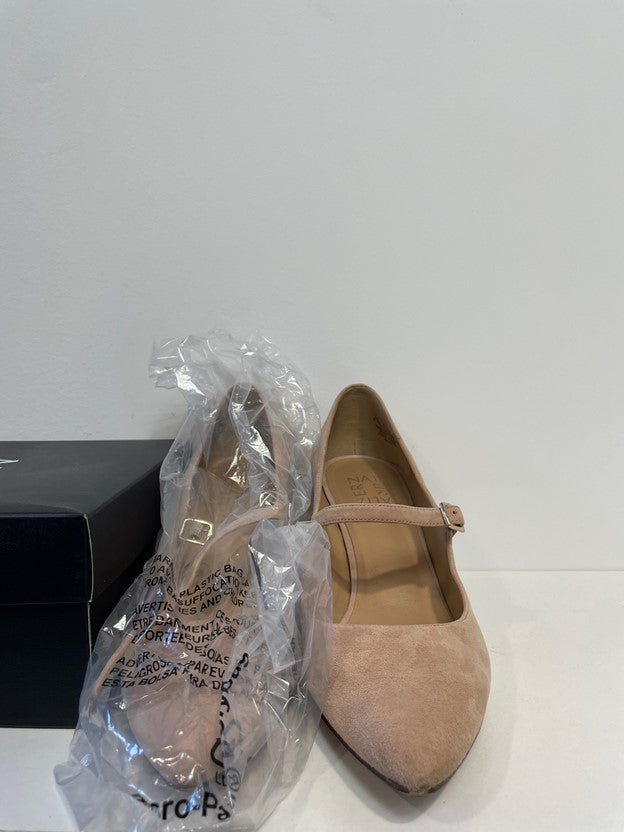Mauve Suede High Heel