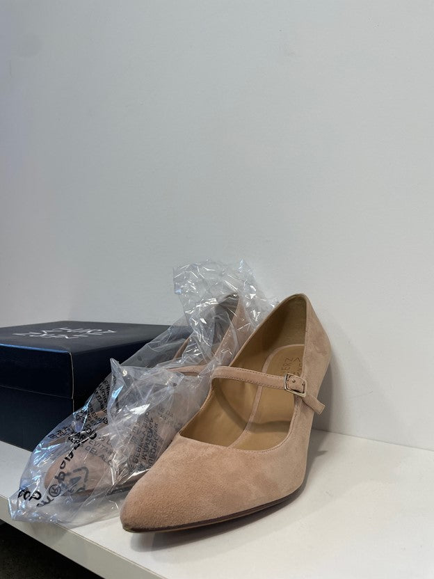 Mauve Suede High Heel
