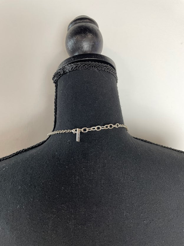 TURQUOISE/ SILVER NECKLACE