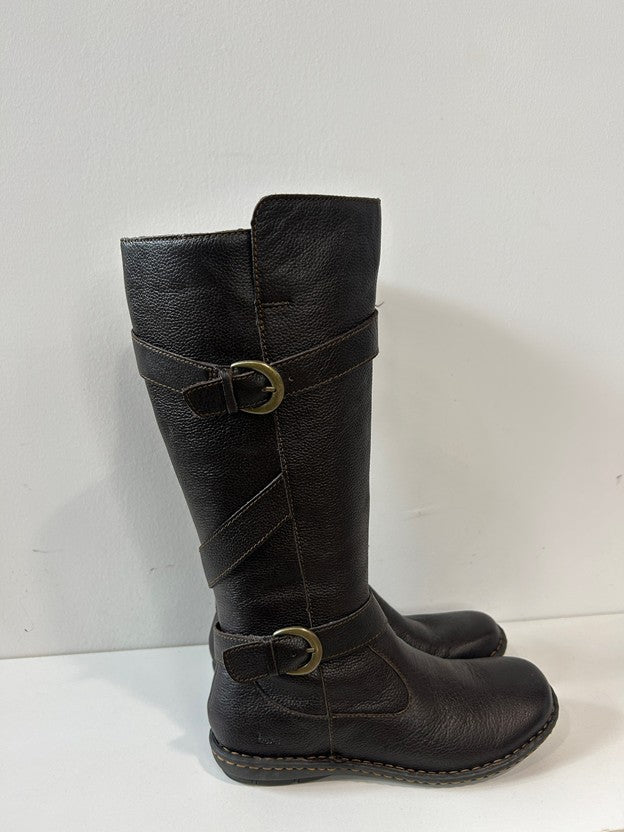 Synthetic Tall Riding Boots