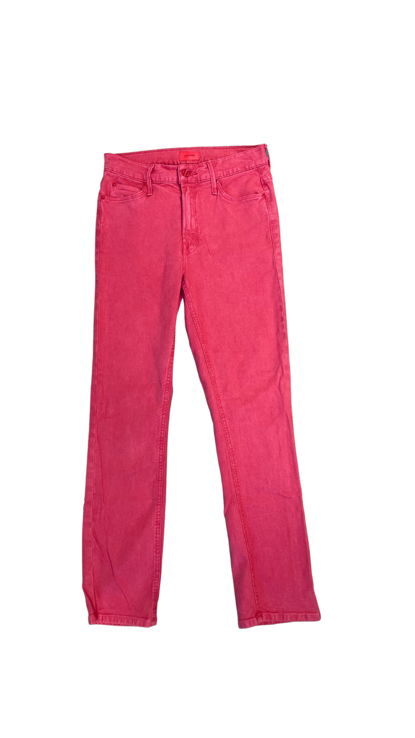 Red Denim Skinny Jeans