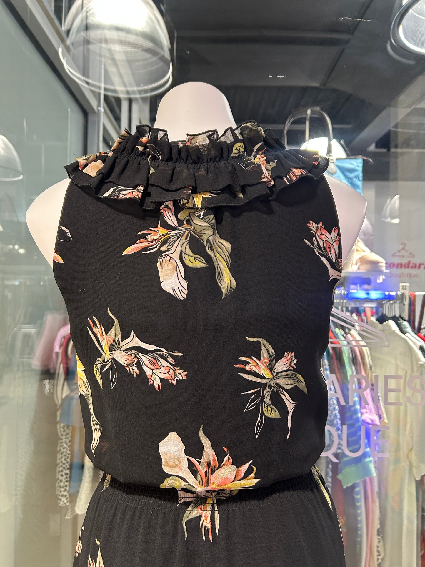 “White House Black Market” Floral Mini Dress