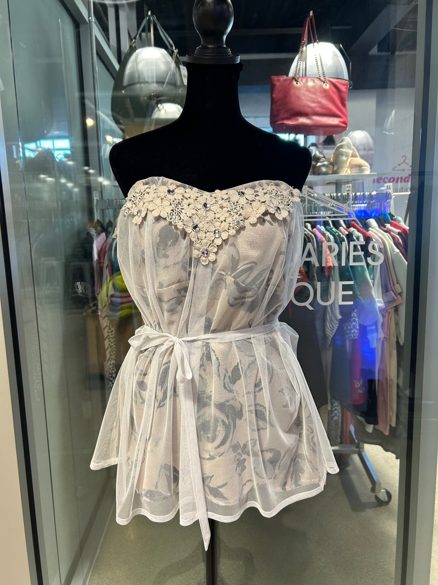 “American Rag” Strapless Blouse