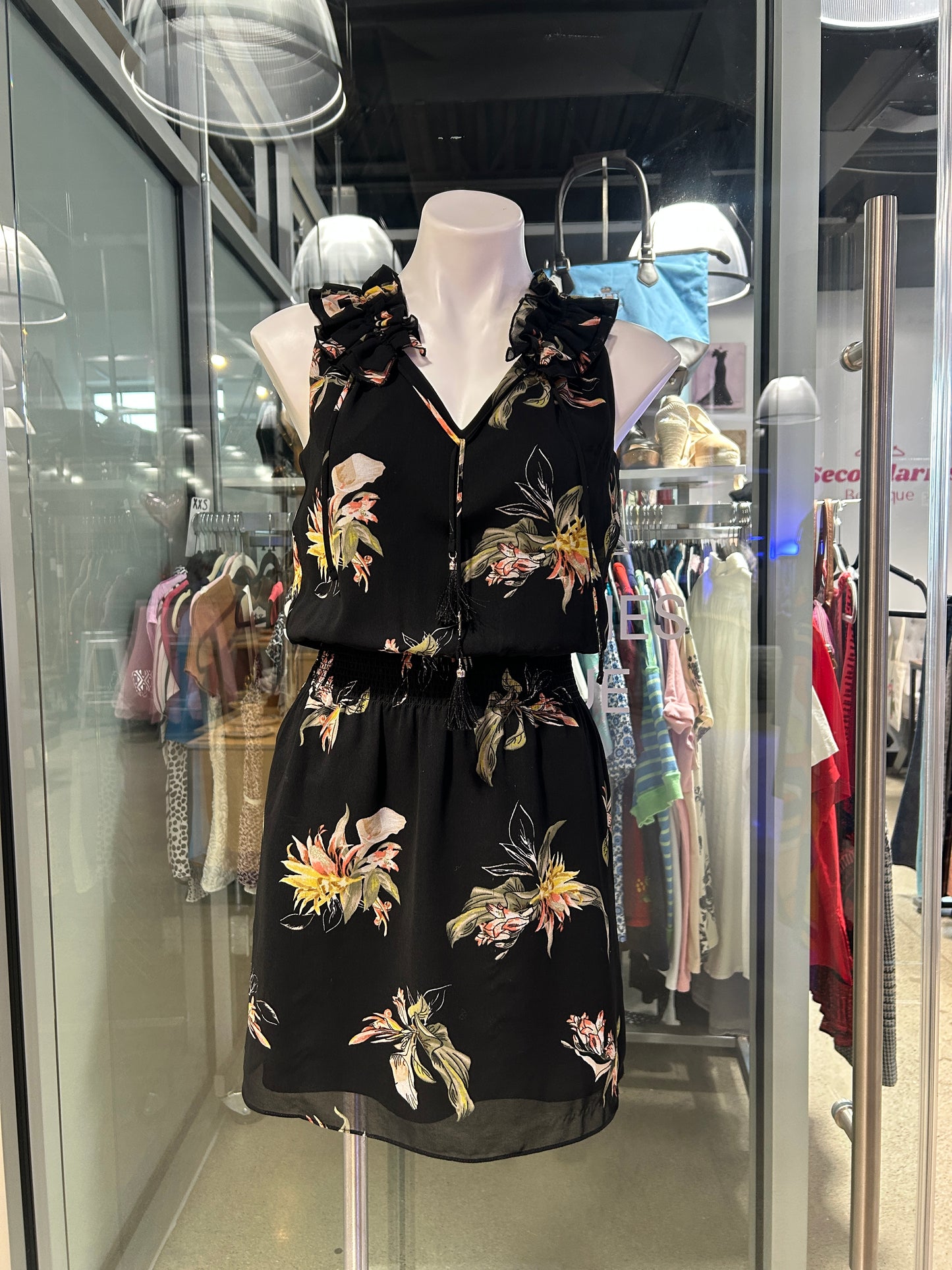 “White House Black Market” Floral Mini Dress