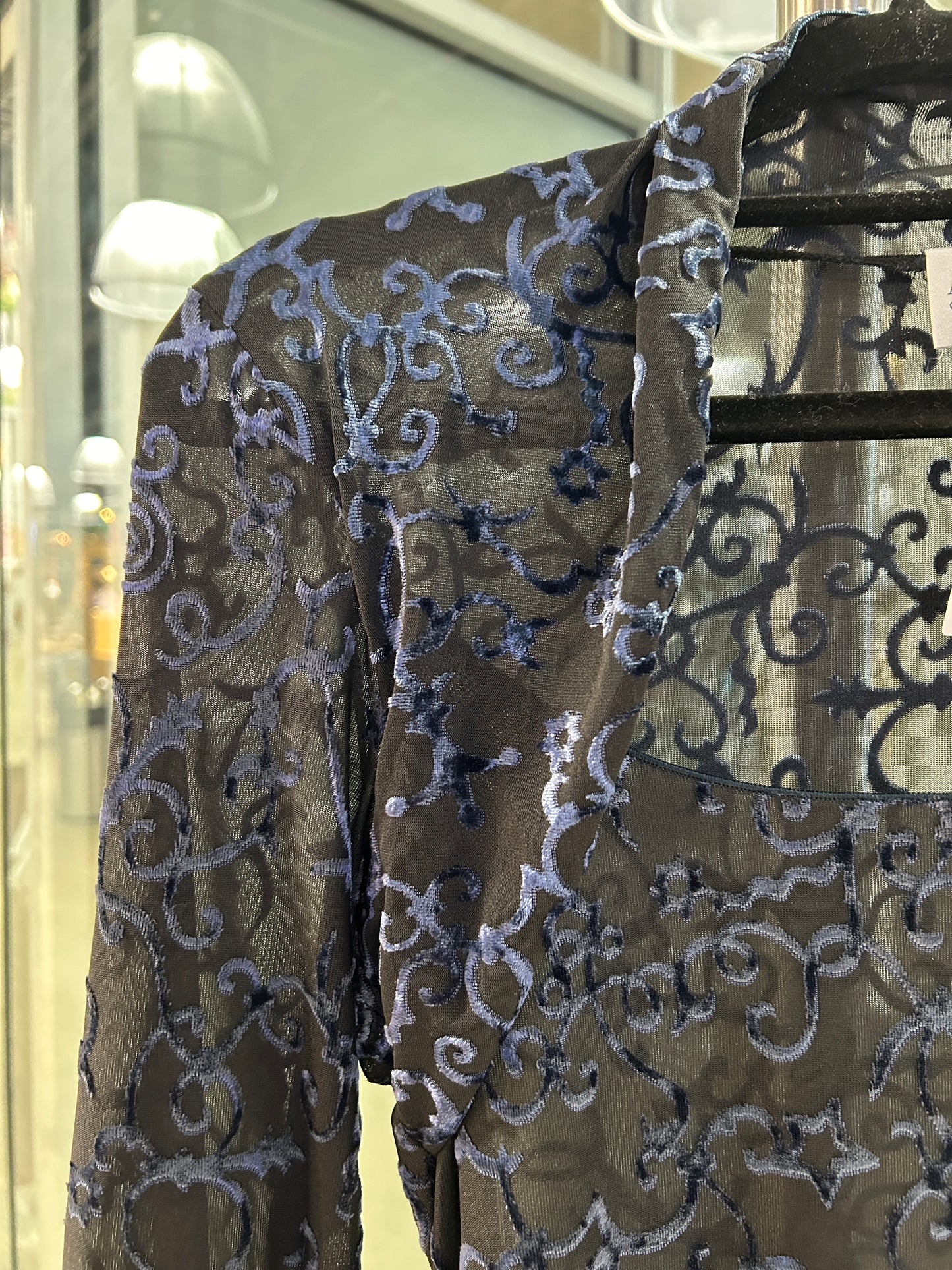 “Armani Collezioni” Sheer Longsleeve