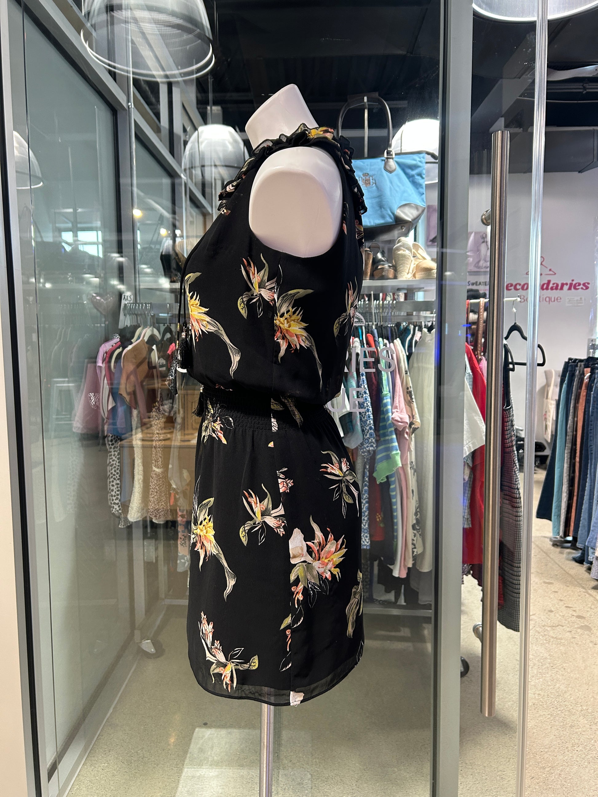 “White House Black Market” Floral Mini Dress