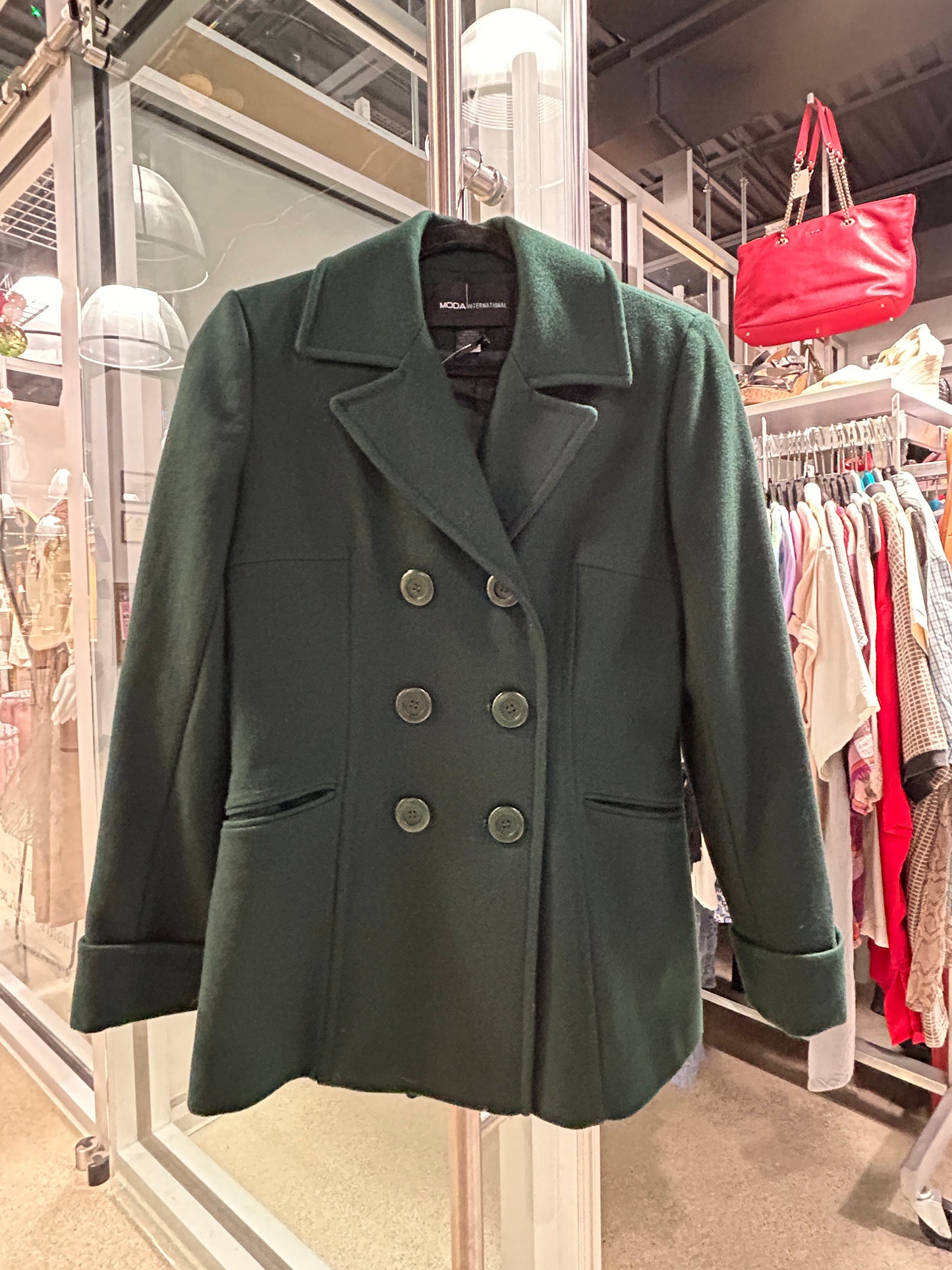 “Moda International” Peacoat