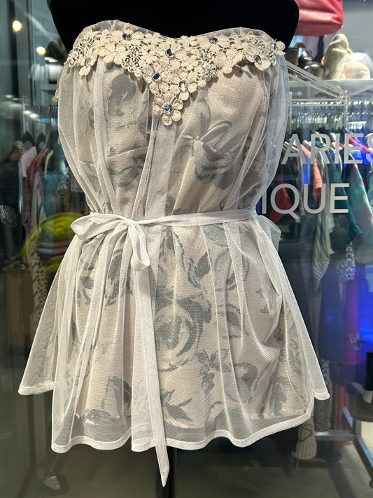“American Rag” Strapless Blouse