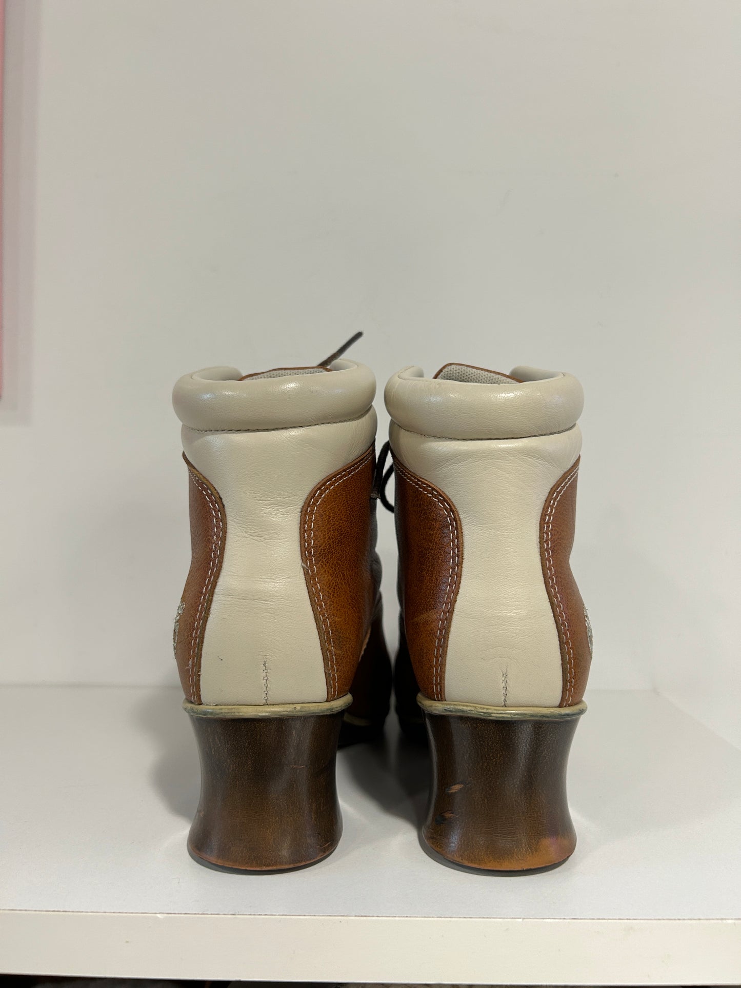 “Timberland” Ankle Wedge Boots