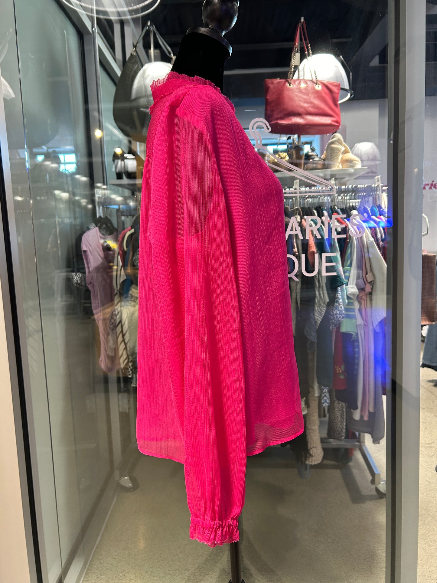 “Ann Taylor” Long-Sleeve Blouse