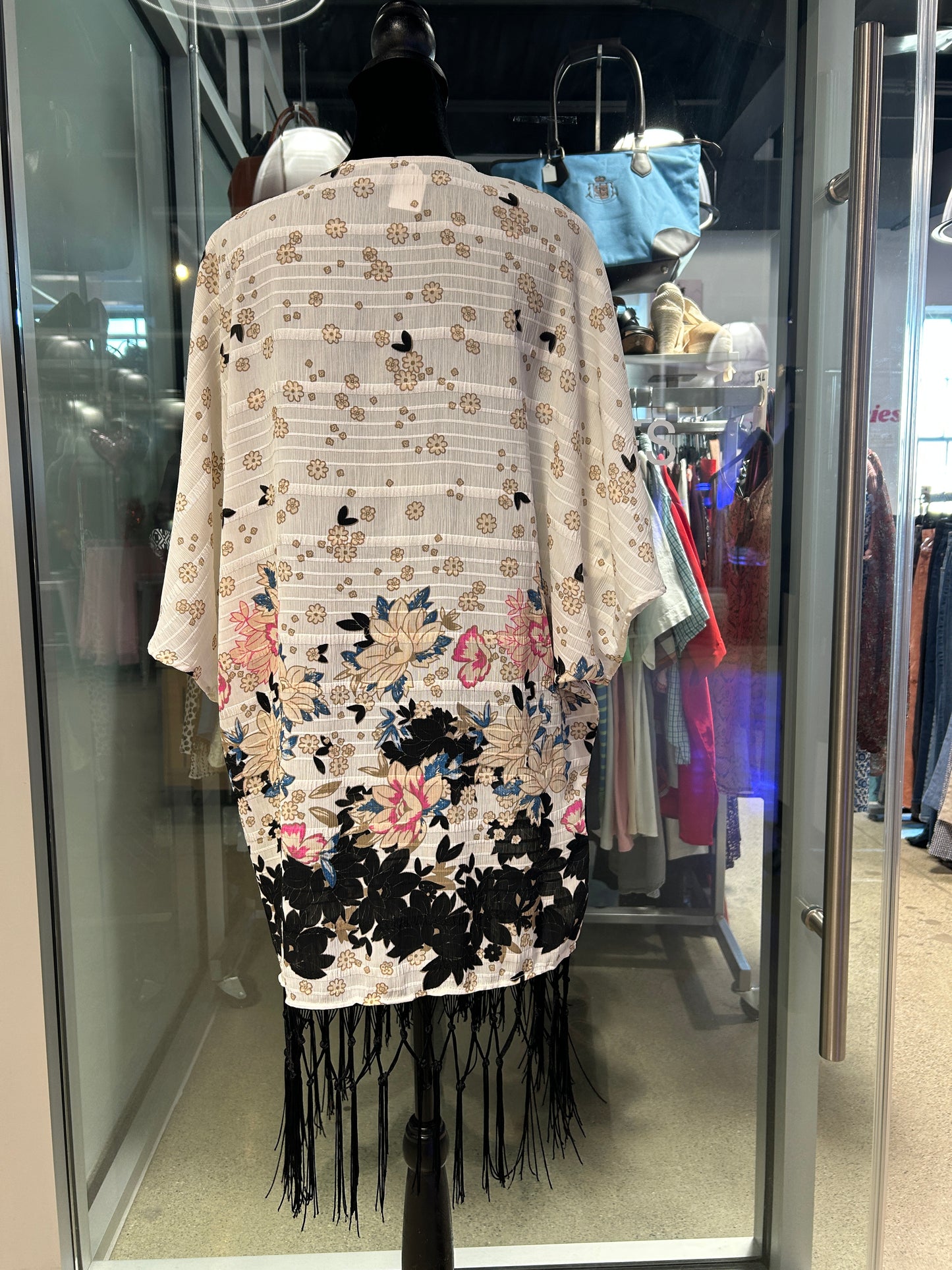 “Charlotte Russe” Floral Kimono