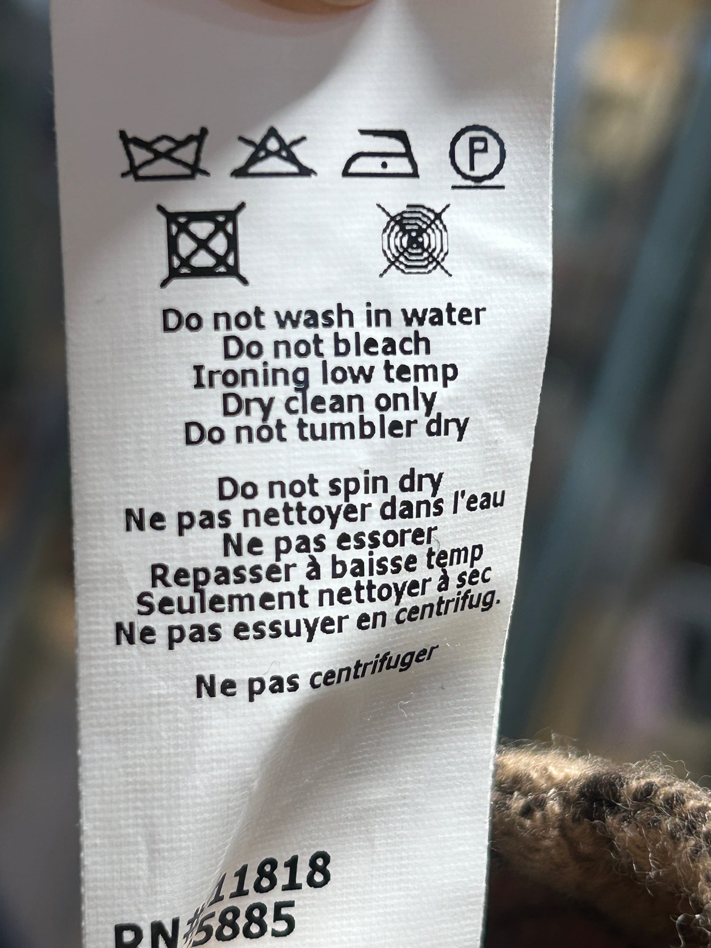 “Michael Kors Collection” Checkered Double-Breasted Jacket