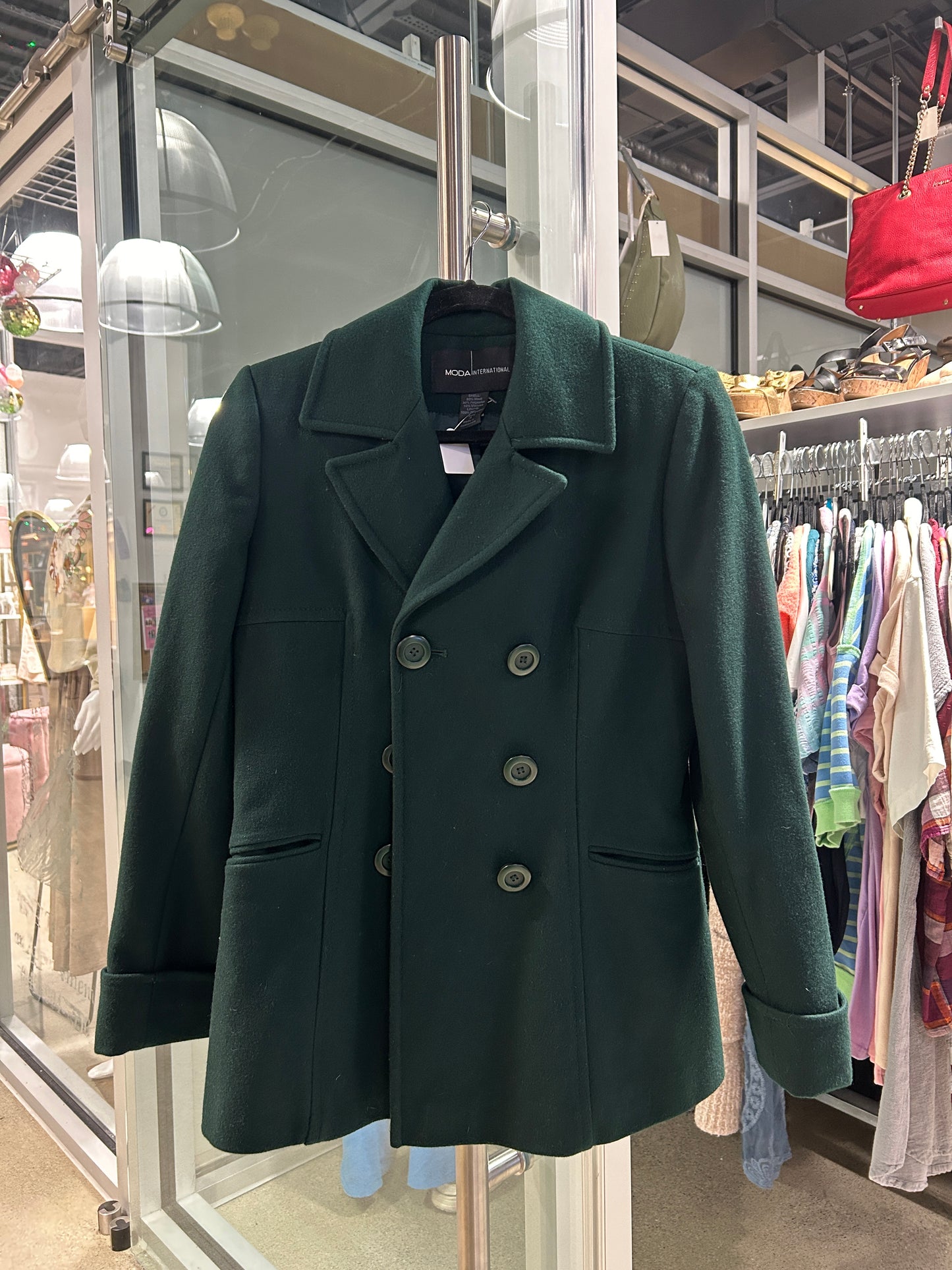 “Moda International” Peacoat