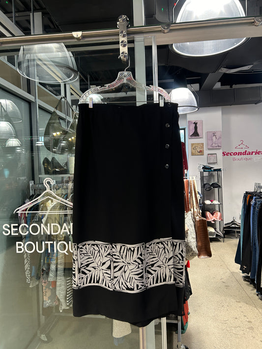 “Russell Kamp” Printed Maxi Skirt