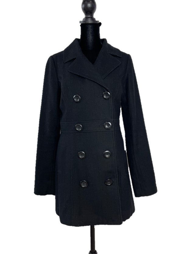 Lightweight Polyester Lined Trench With Belt Double Breasted Buttons