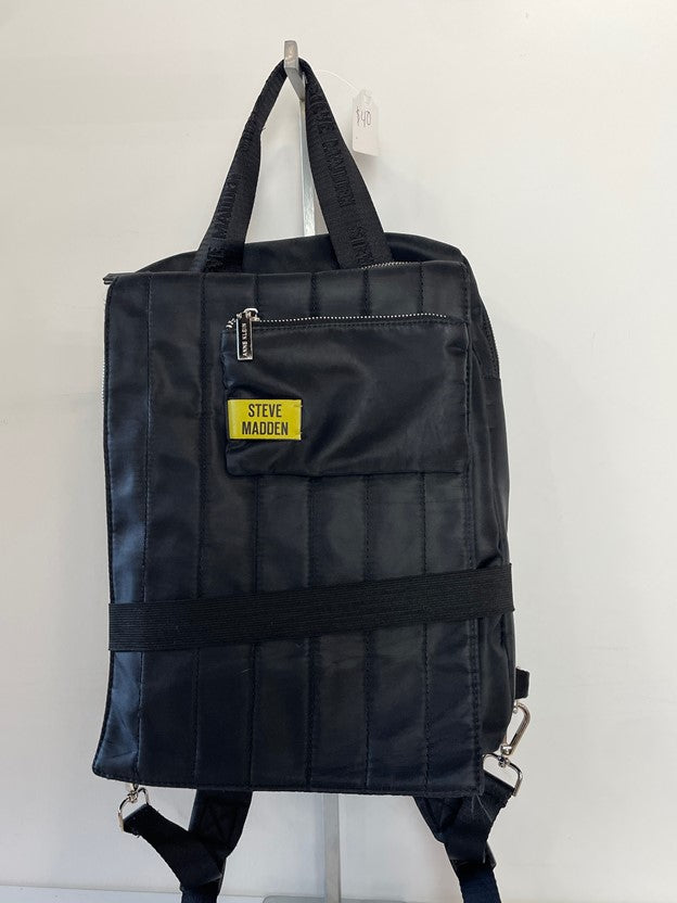 Black 5 Pocket Laptop Backpack