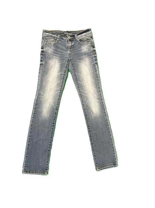 Straight Fit Light Stone Wash Jeans