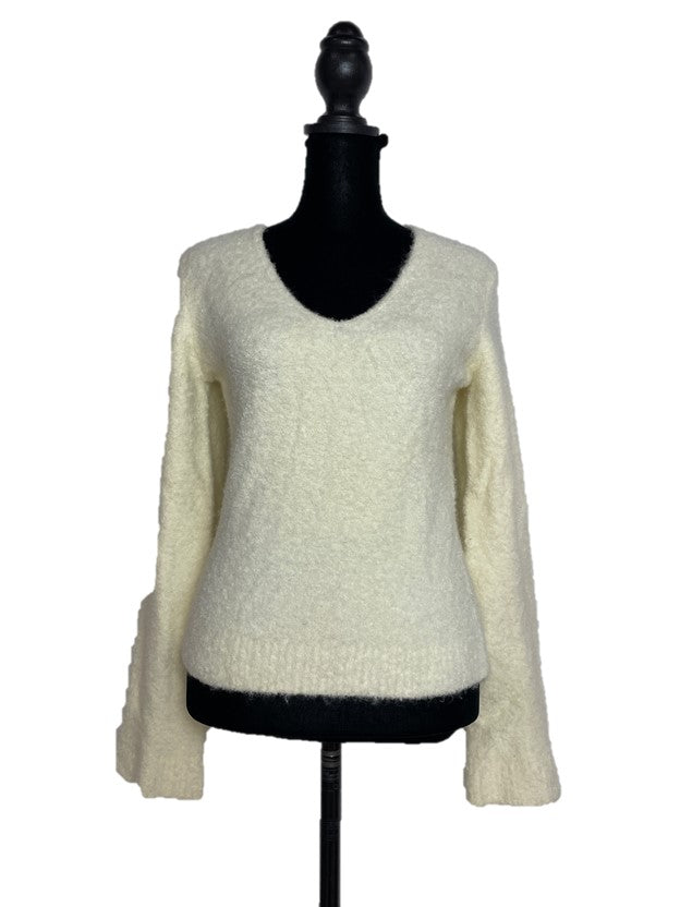 Acrylic Wool v Neck Sweater