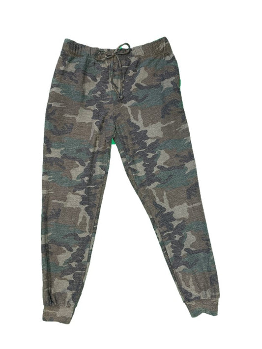 Lightweight Drawstring Camo Lounge Joggers