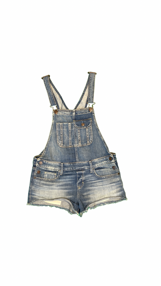 Denim Short Overalls