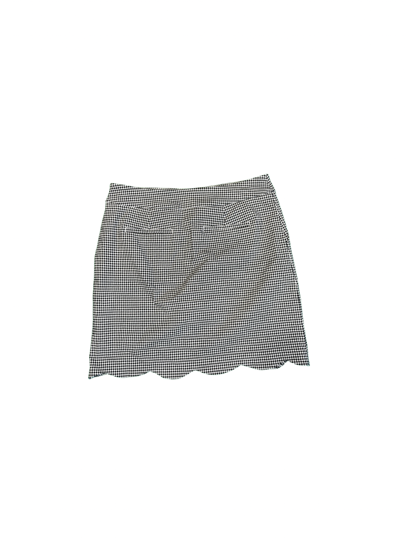 Checkered Scalps Mini Skirt
