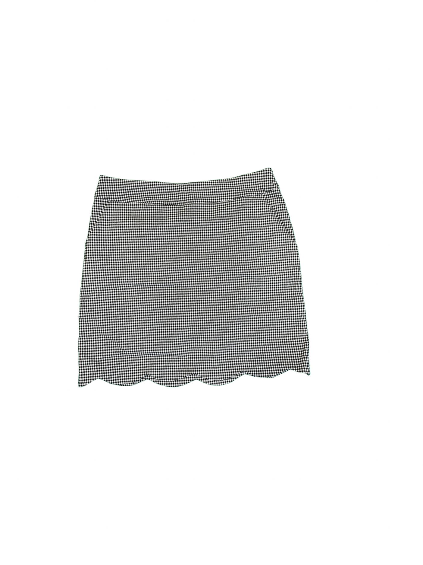 Checkered Scalps Mini Skirt